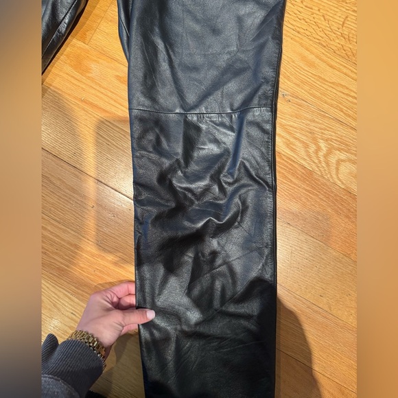 Danier leather vintage high rise crop pants - Picture 8 of 11